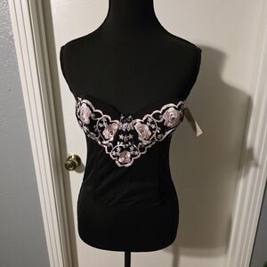 Nwt Gilligan & O'malley Intimates Corset Lingerie Top Size 34B